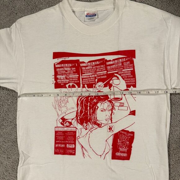 Original 2003 Viva Le Punk Festival T-Shirt โ Hanes (Medium) โ NOS w/tags - Picture 2 of 3